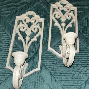 Vintage 1970s Home Interiors Wall Scones